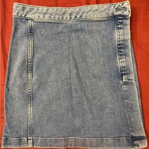Theory Denim Blue Women's Skirt